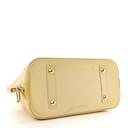 Louis Vuitton Vernis Alma PM Citrine 4 of 12