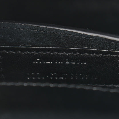 Saint Laurent Smooth Calfskin Medium Monogram Sunset Satchel Black 8 of 11
