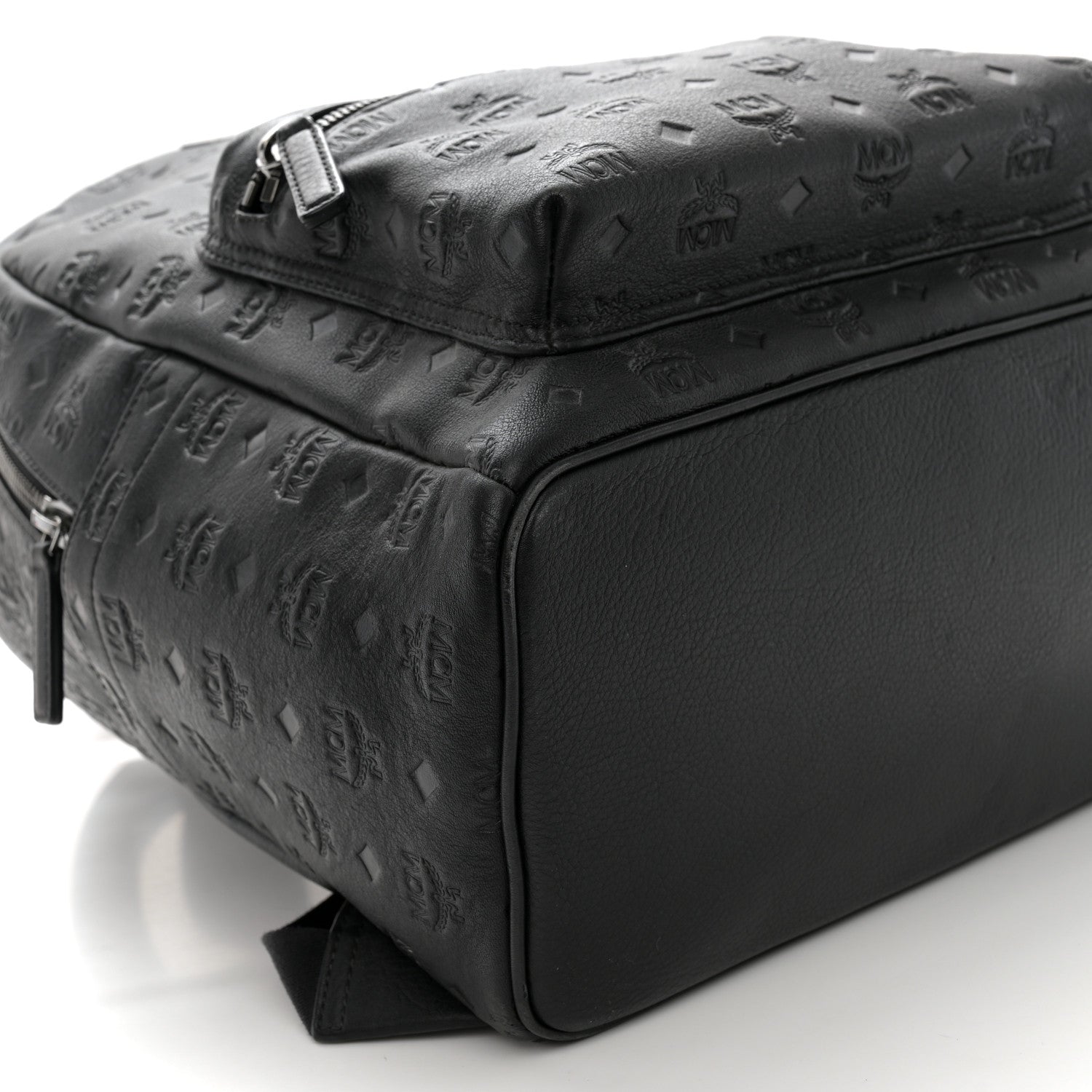MCM Calfskin Ottomar Stark Backpack Black 10 of 11