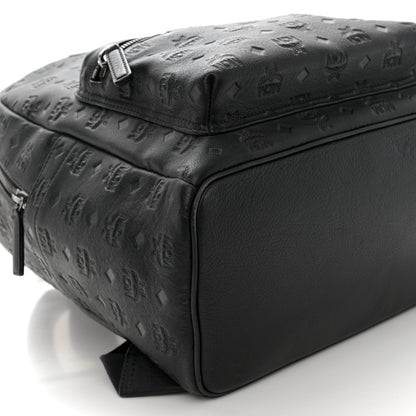 MCM Calfskin Ottomar Stark Backpack Black 10 of 11
