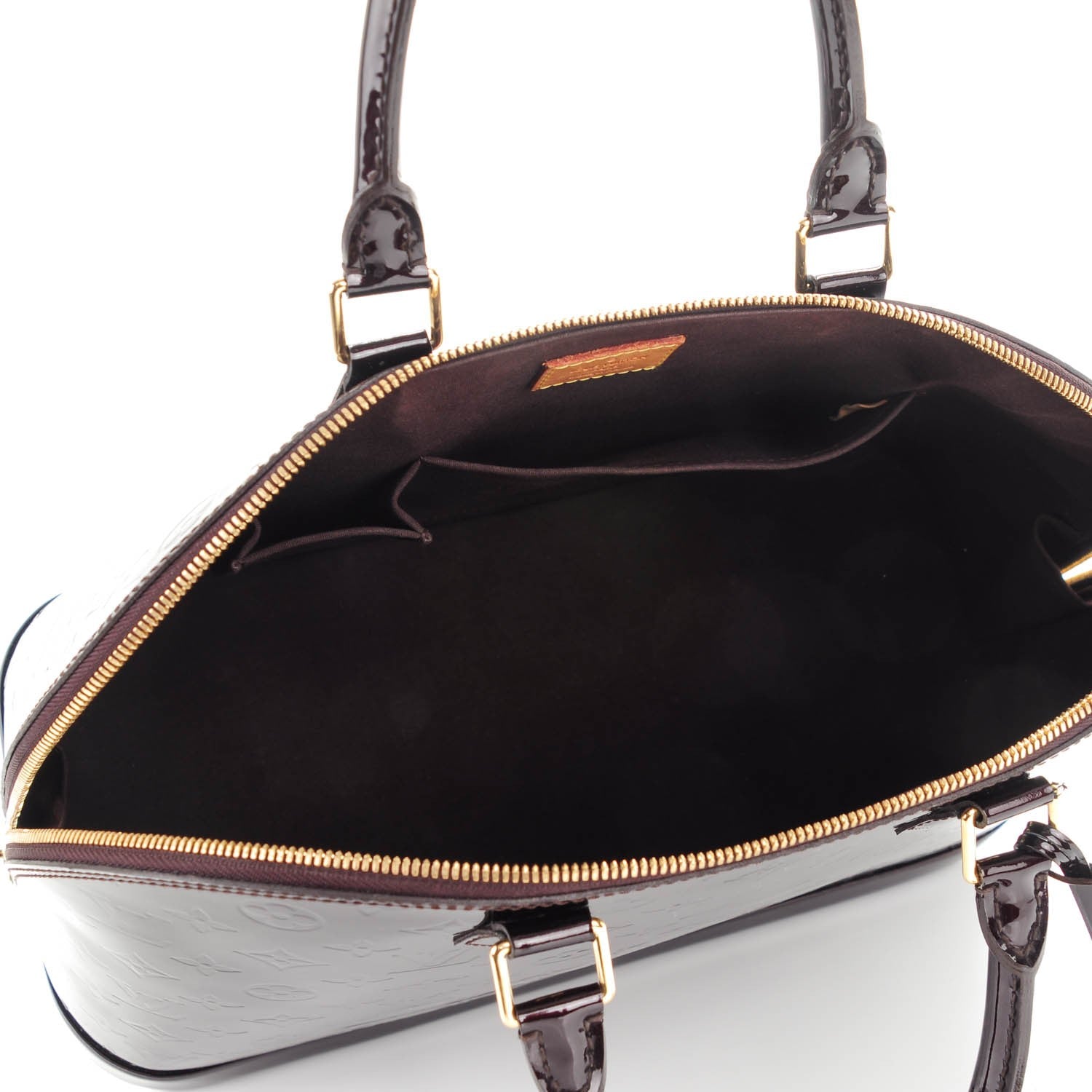 Louis Vuitton Vernis Alma GM Amarante 5 of 7