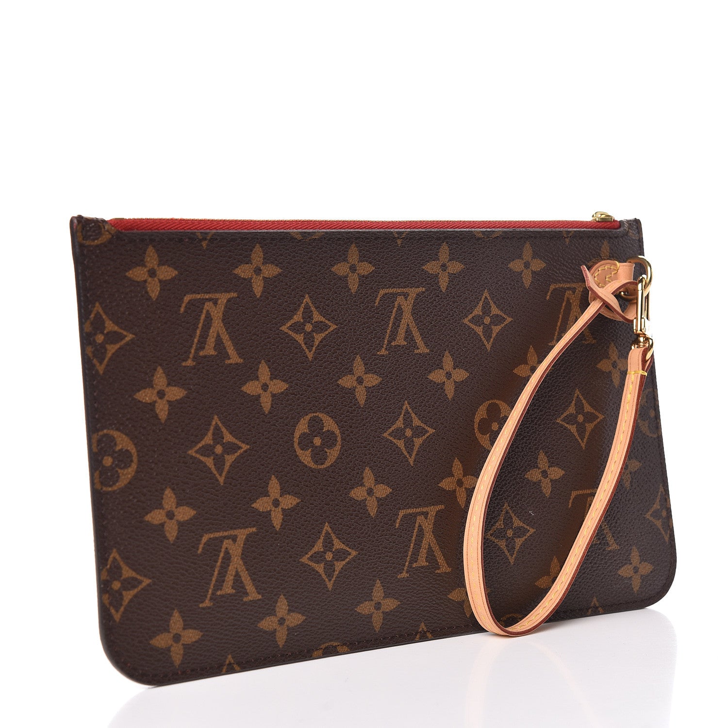 Louis Vuitton Monogram Neverfull MM GM Pochette Cherry 3 of 8