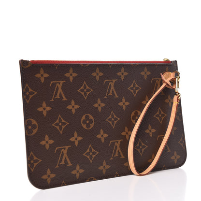 Louis Vuitton Monogram Neverfull MM GM Pochette Cherry 3 of 8