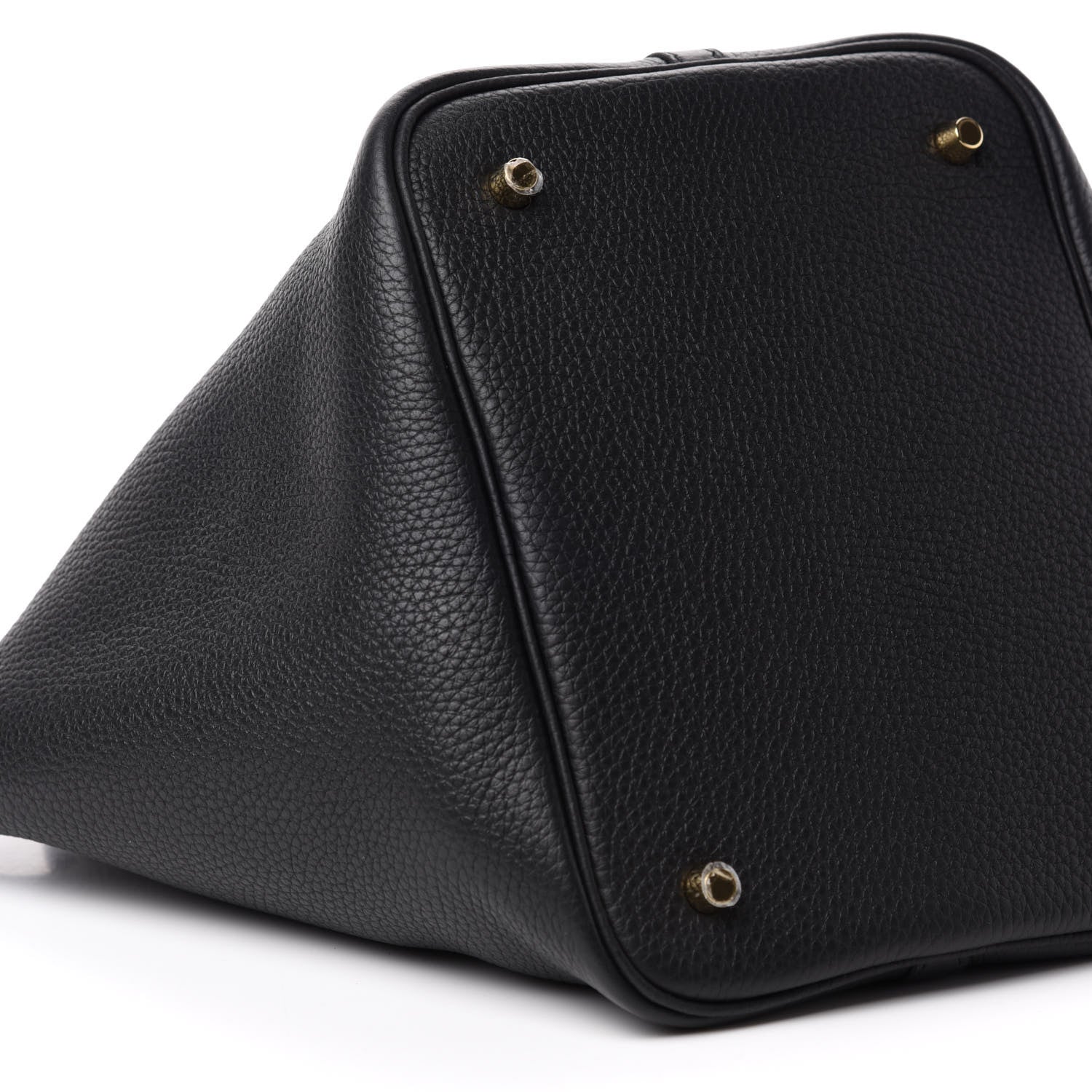 Hermes Taurillon Clemence Picotin Lock 22 MM Black 6 of 10