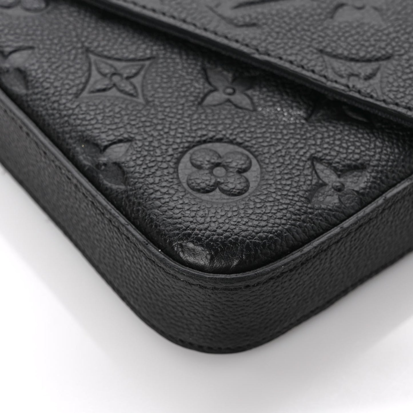 Empreinte Pochette Felicie Chain Wallet Black
