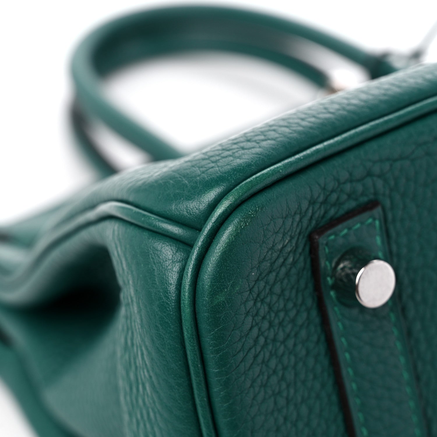 Hermes Togo Birkin 30 Malachite 8 of 13