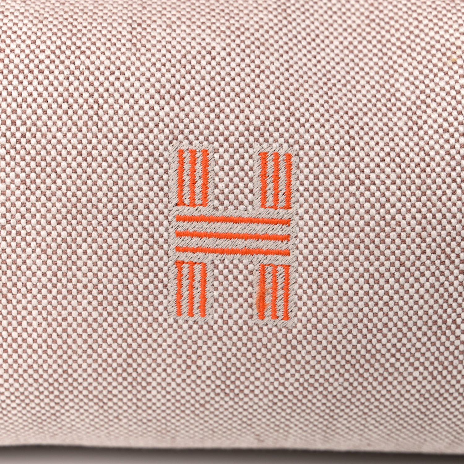 Hermes Canvas Small Bride-A-Brac Pouch Natural Orange 12 of 12
