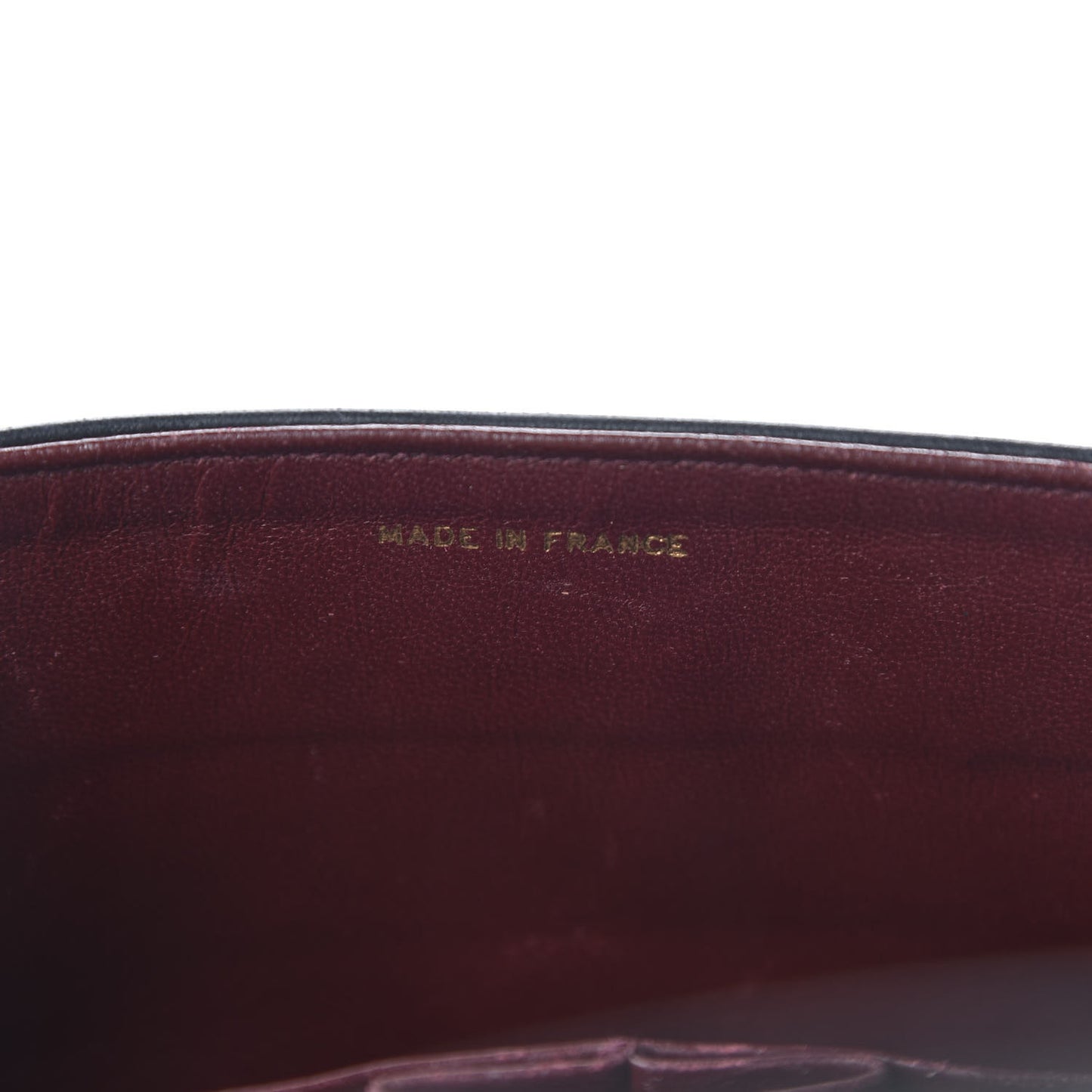 Lambskin Quilted Small Double Flap Black