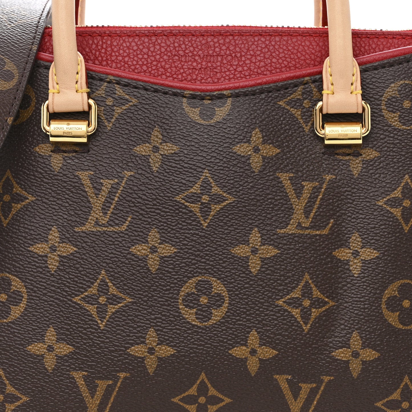 Monogram Pallas BB Cherry