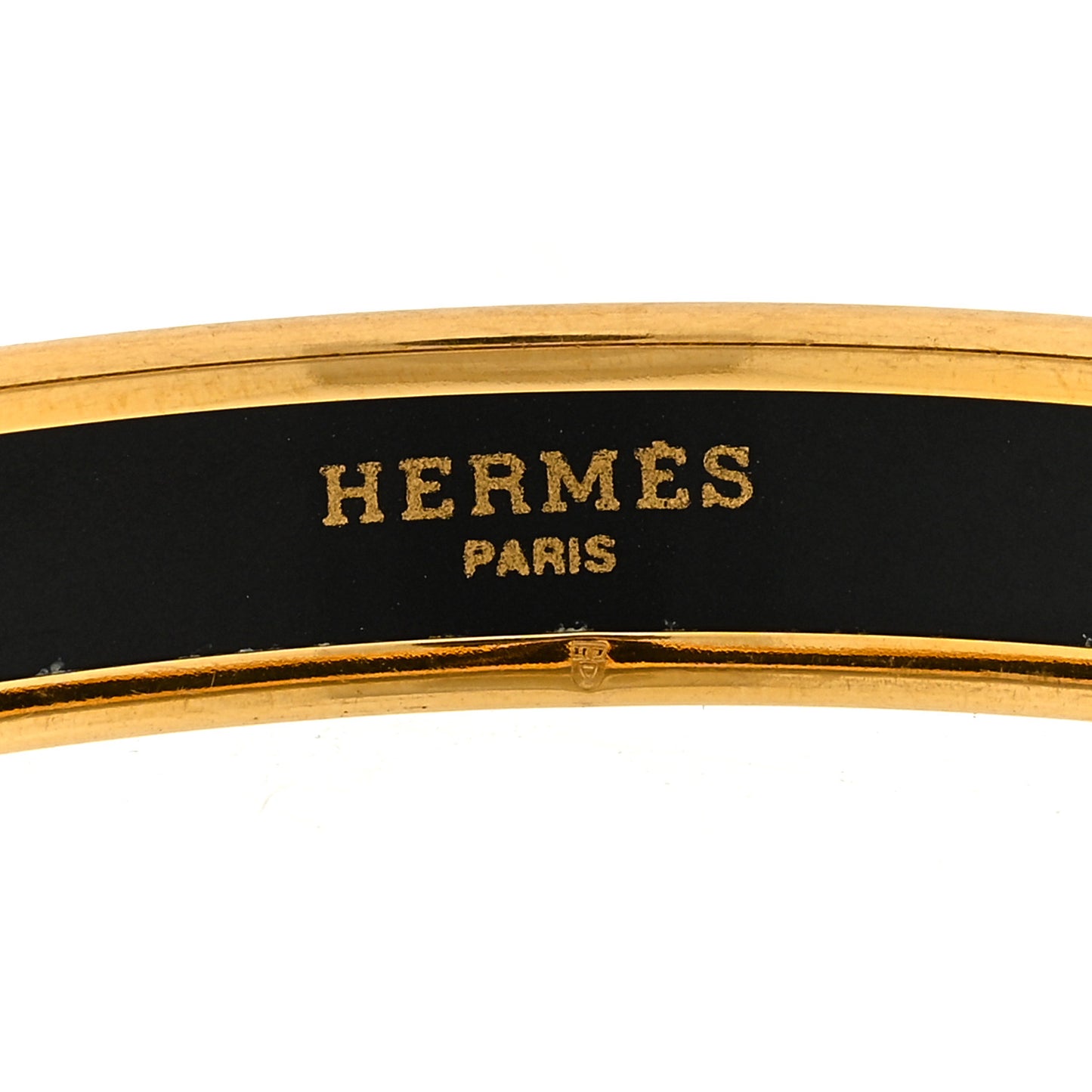 Enamel Printed Narrow Bracelet 70 Green