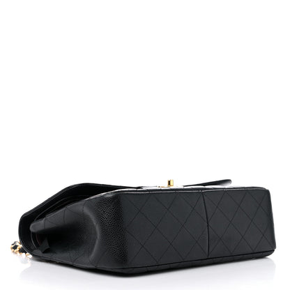Chanel Caviar Quilted Jumbo Double Flap Black 4 of 15