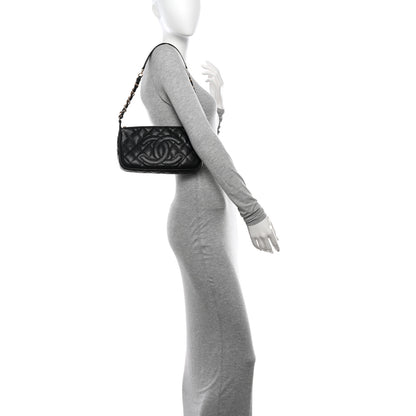 Chanel Caviar Quilted Timeless CC Shoulder Bag 2 of 13