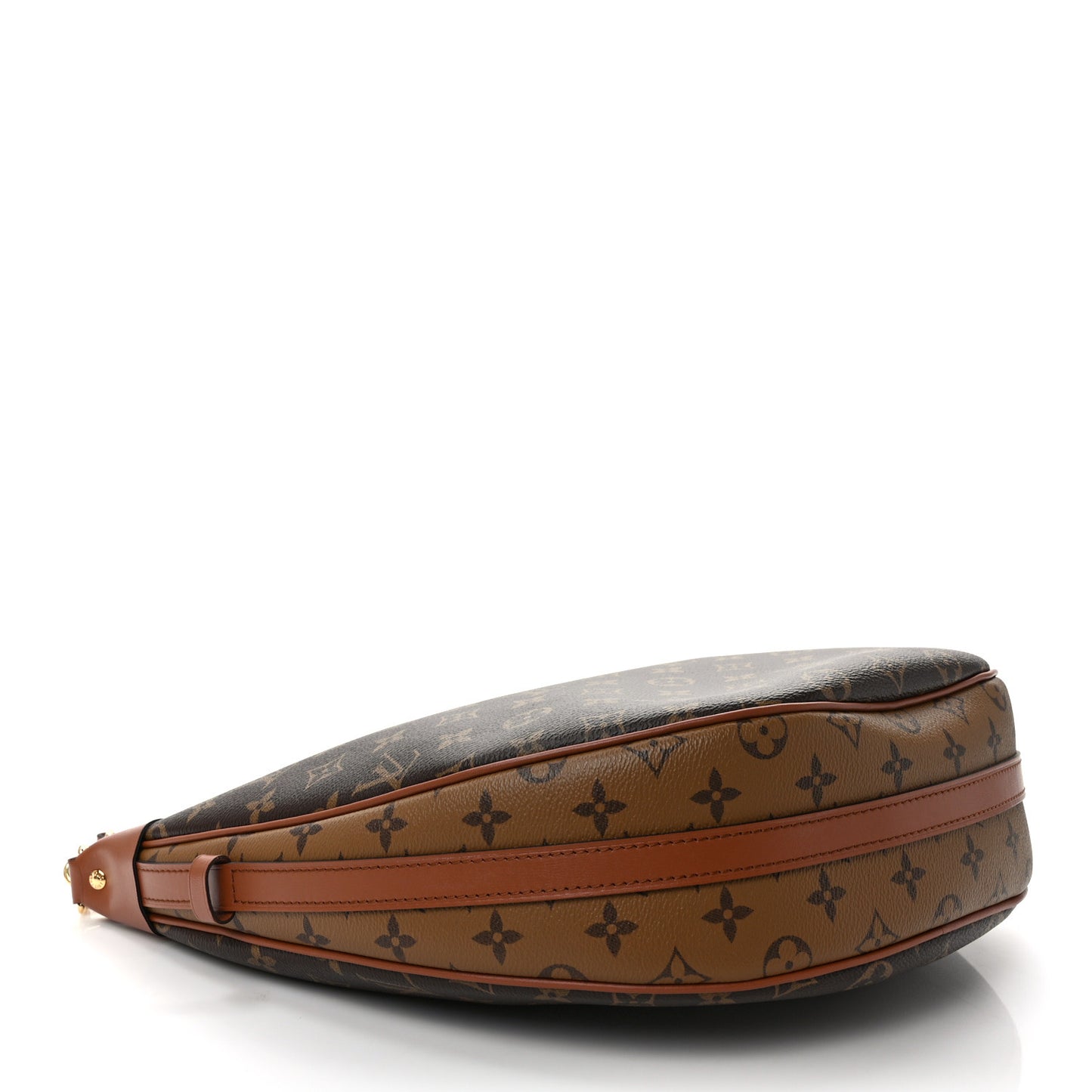 Reverse Monogram Loop Hobo