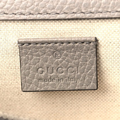Gucci Pebbled Calfskin Small Dionysus Shoulder Bag Dusty Grey 7 of 11
