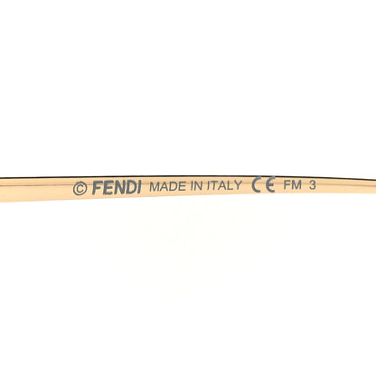 Fendi Metal Aviator Sunglasses FF0286/S Gold 5 of 7