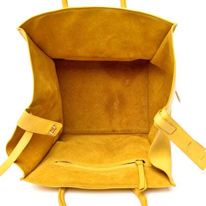 Celine Supple Calfskin Medium Phantom Luggage Yellow 4 of 24