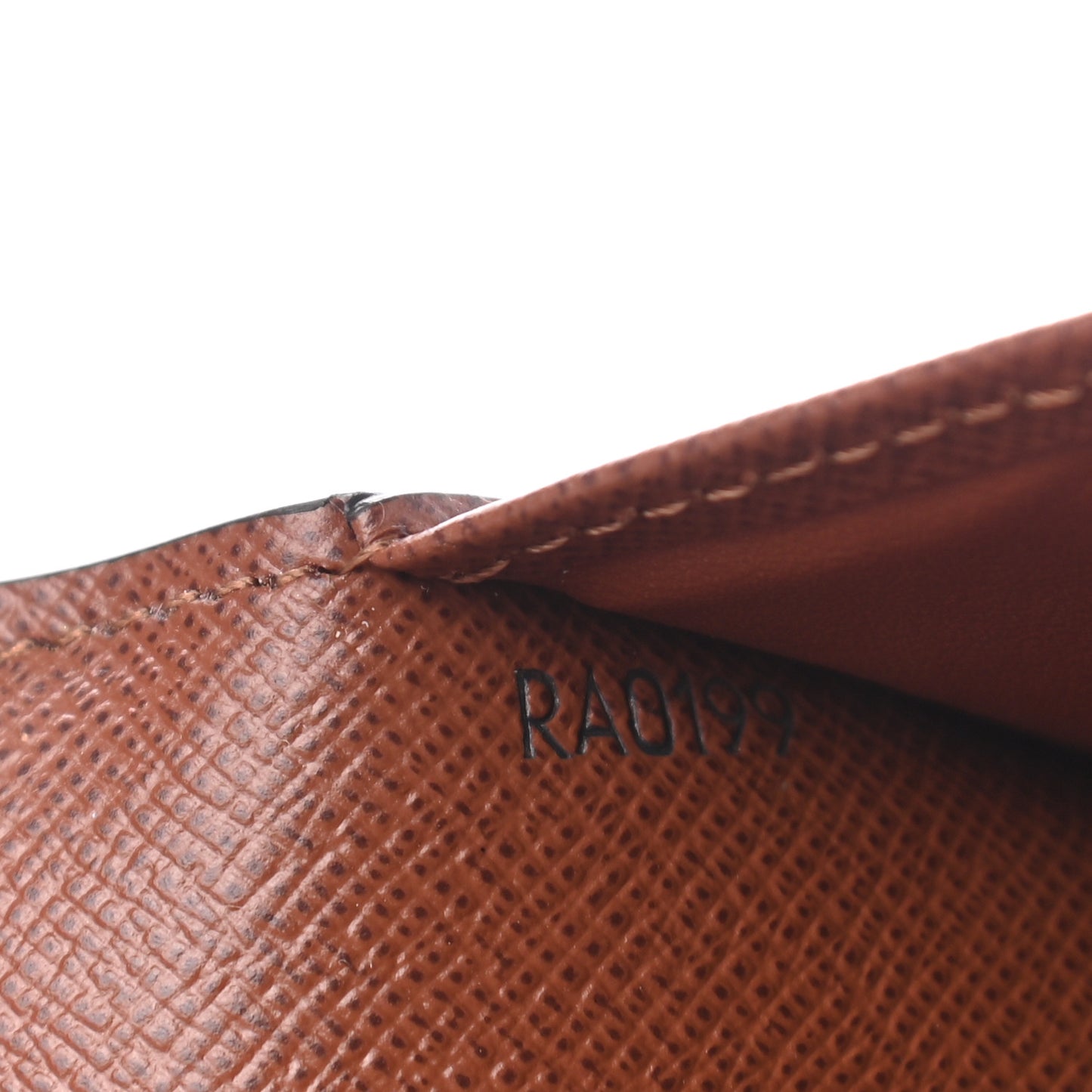 Monogram Pocket Agenda Cover