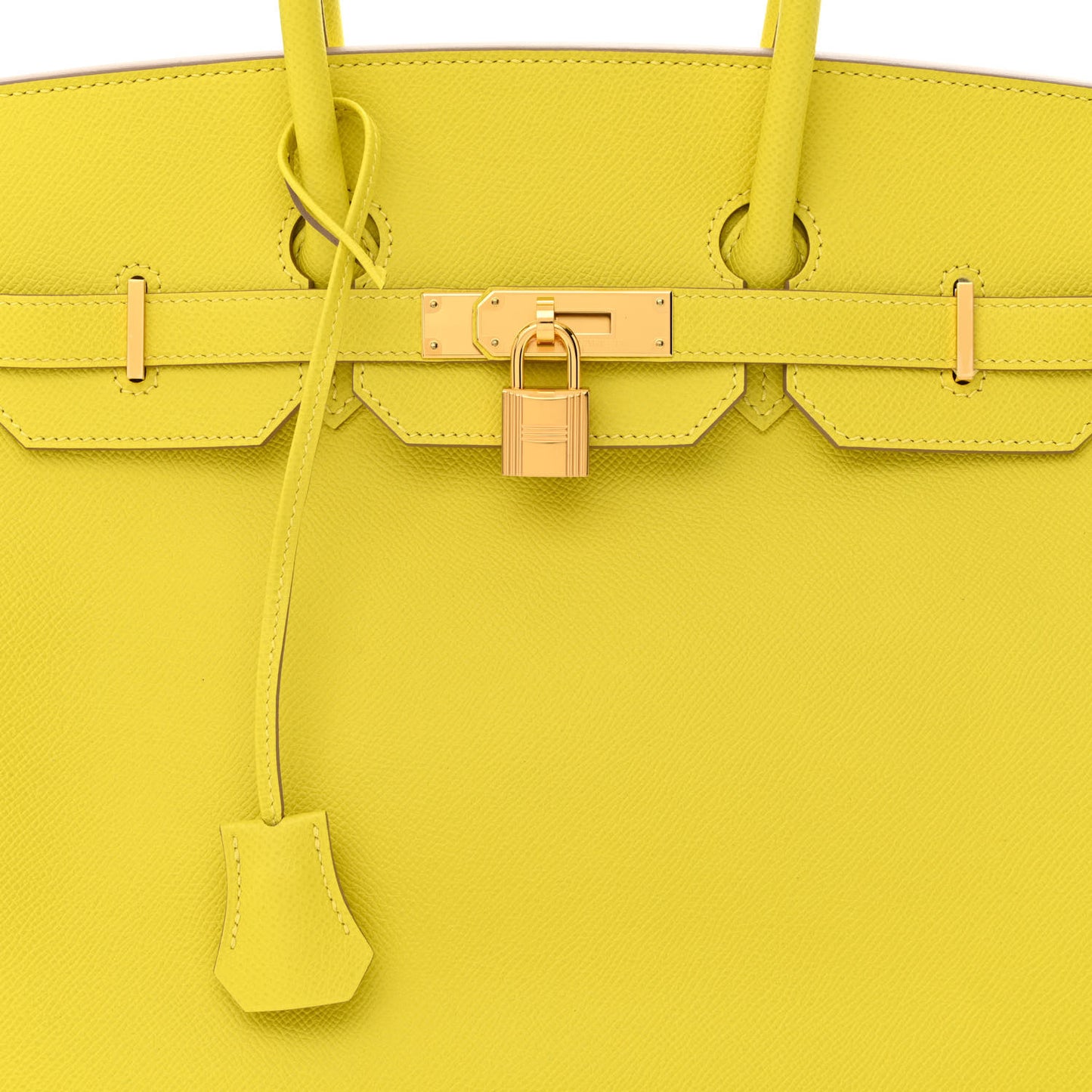Epsom Birkin 35 Lime