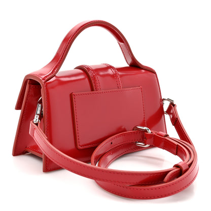 Jacquemus Glazed Calfskin Le Bambino Red 3 of 10