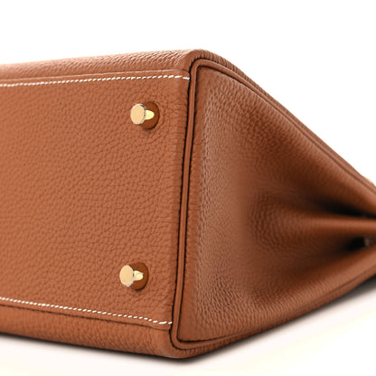 Hermes Togo Kelly Retourne 28 Gold 10 of 11