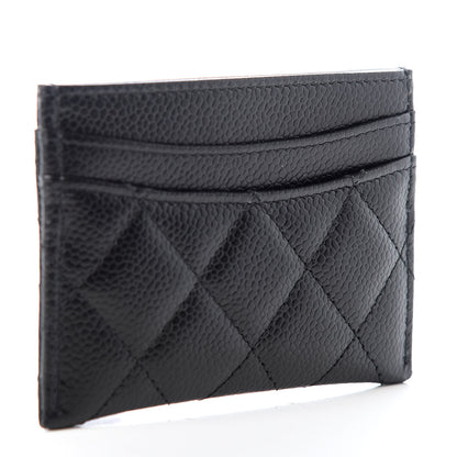 Chanel Caviar Quilted Card Holder Black 3 of 8