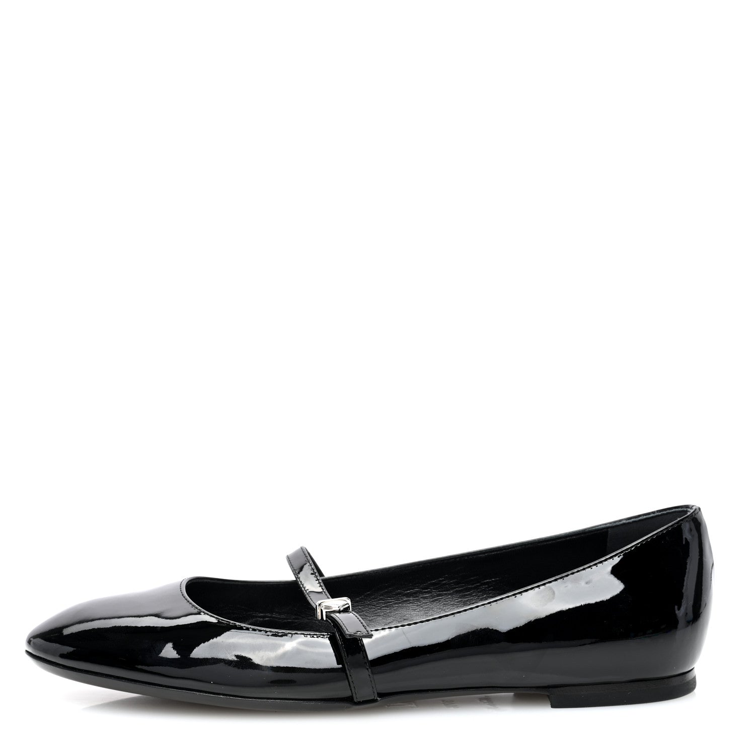 Louis Vuitton Patent Uniformes Ballet Flats 37.5 Black 1 of 7