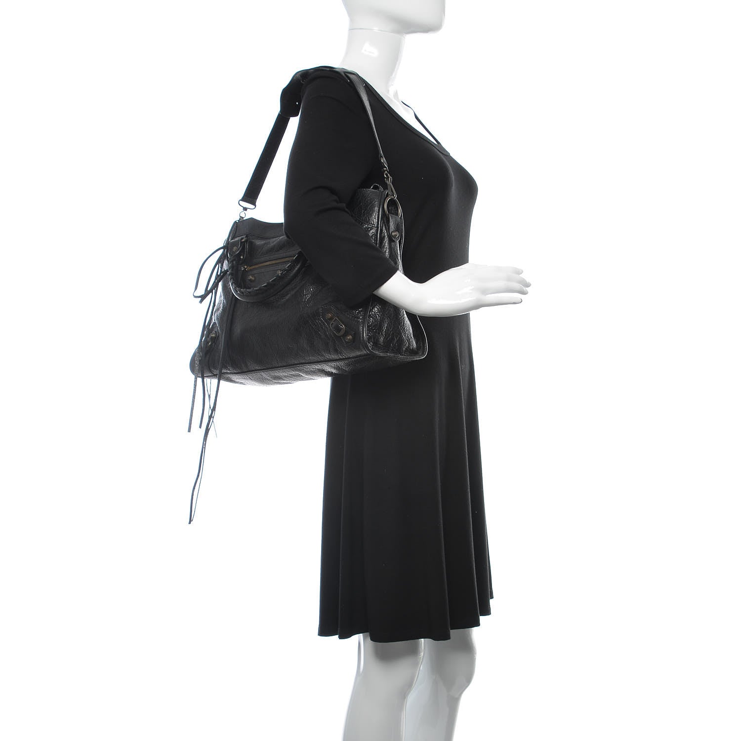 Balenciaga Agneau Classic Hardware City Black 2 of 9