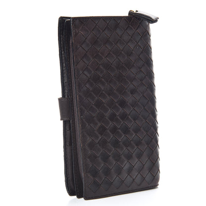 Bottega Veneta Nappa Intrecciato Continental Wallet Ebano 3 of 13