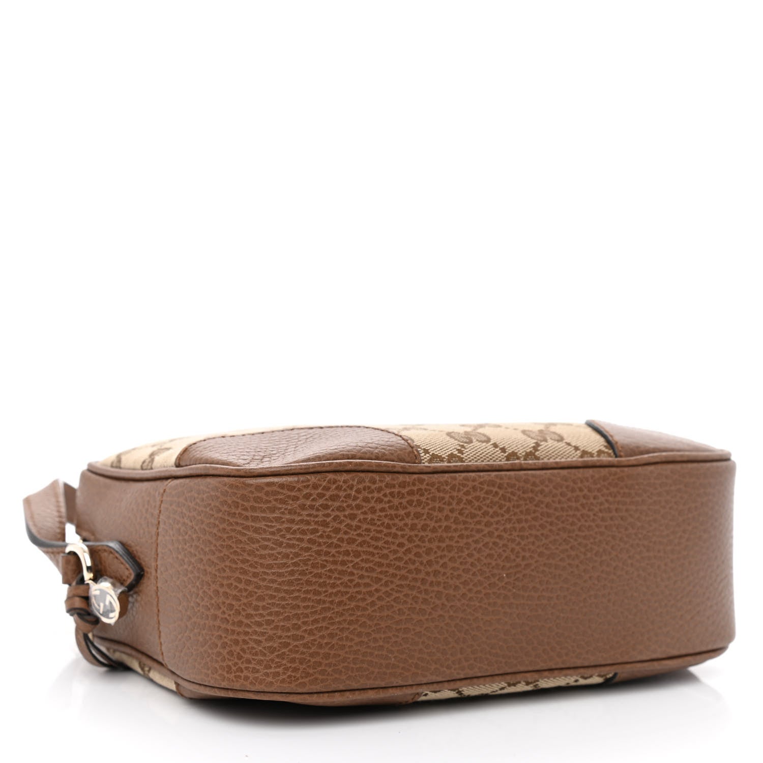 Gucci Monogram Mini Bree Messenger Bag Beige Tabacco 4 of 10