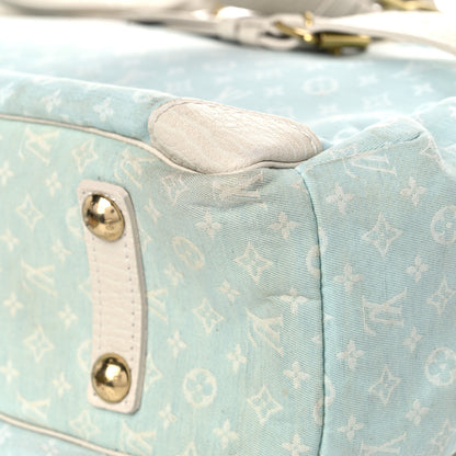 Louis Vuitton Mini Lin Sac a Langer Diaper Bag Blue 11 of 43