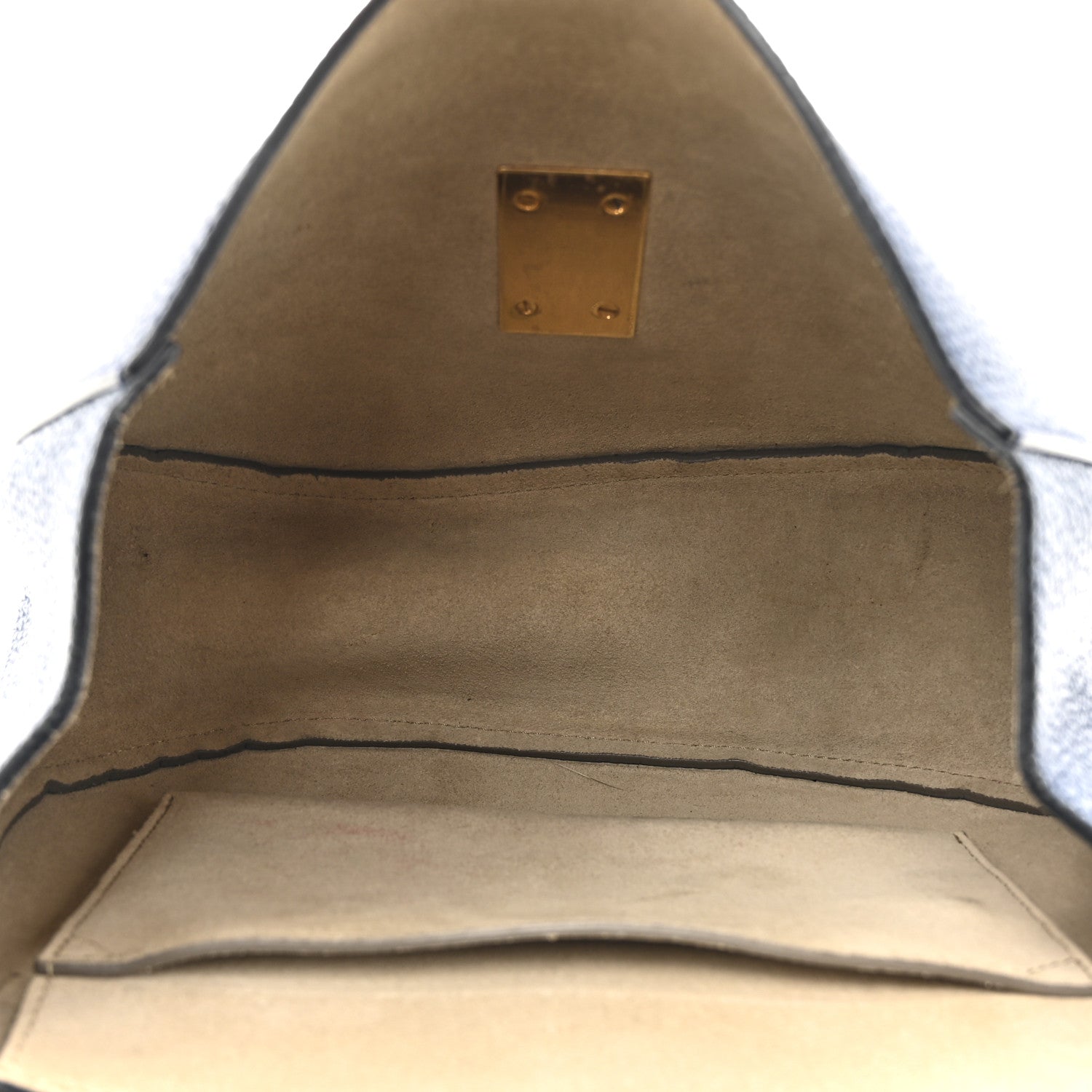 Chloe Grained Lambskin Drew Shoulder Bag Factory Blue 5 of 11