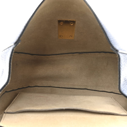 Chloe Grained Lambskin Drew Shoulder Bag Factory Blue 5 of 11