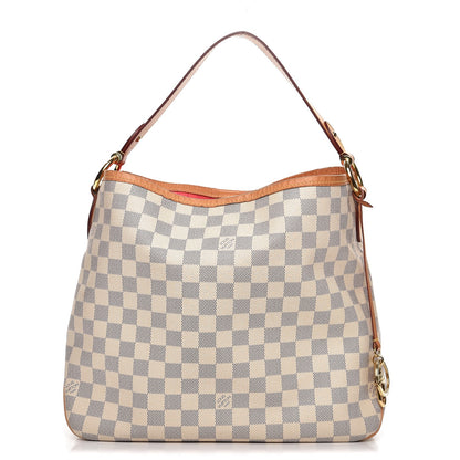 Louis Vuitton Damier Azur Delightful PM Pink 1 of 16