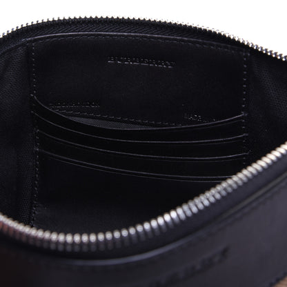 Burberry Mega Check Peyton Crossbody Clutch Bag Black 8 of 9