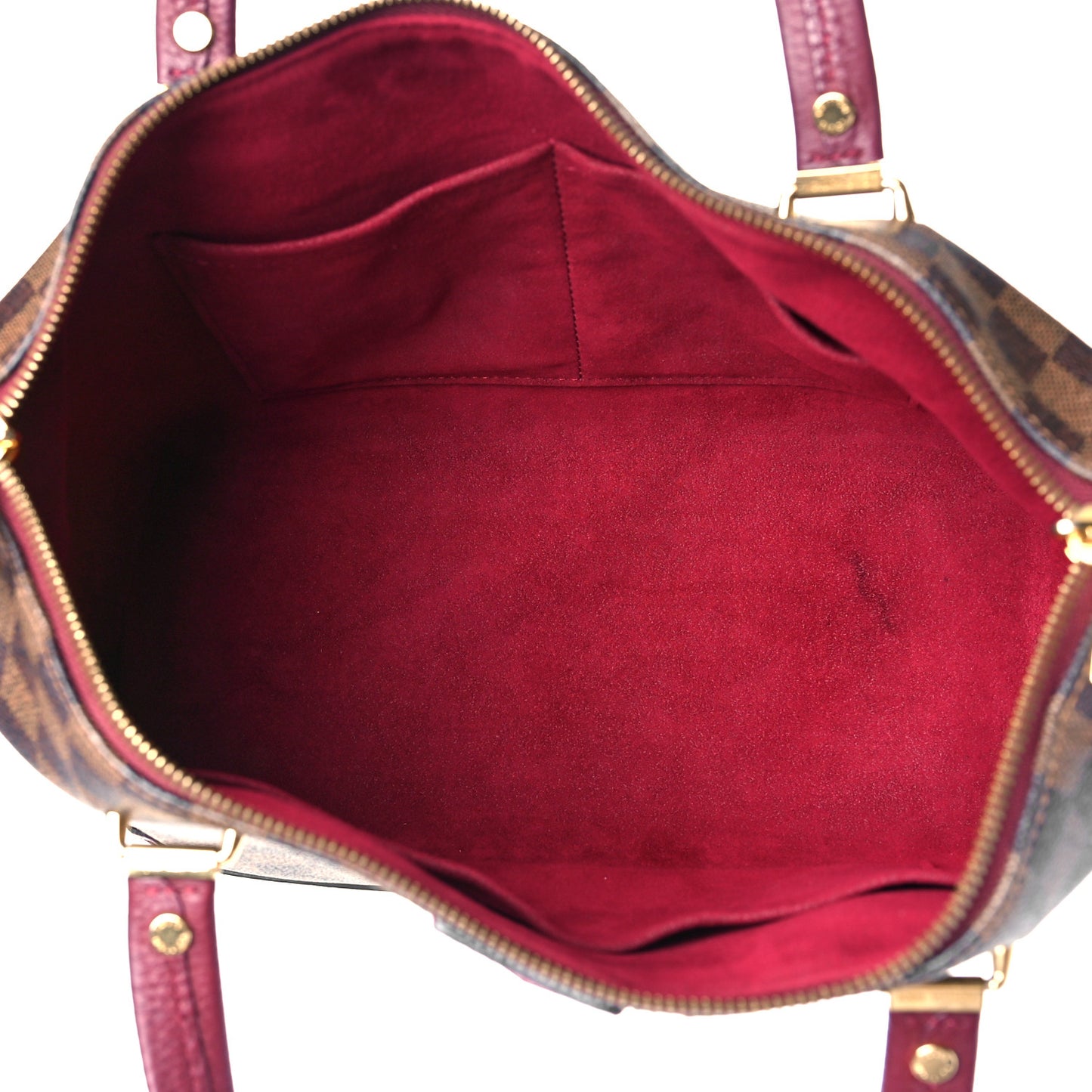 Damier Ebene Cuir Taurillon Hyde Park Fuchsia