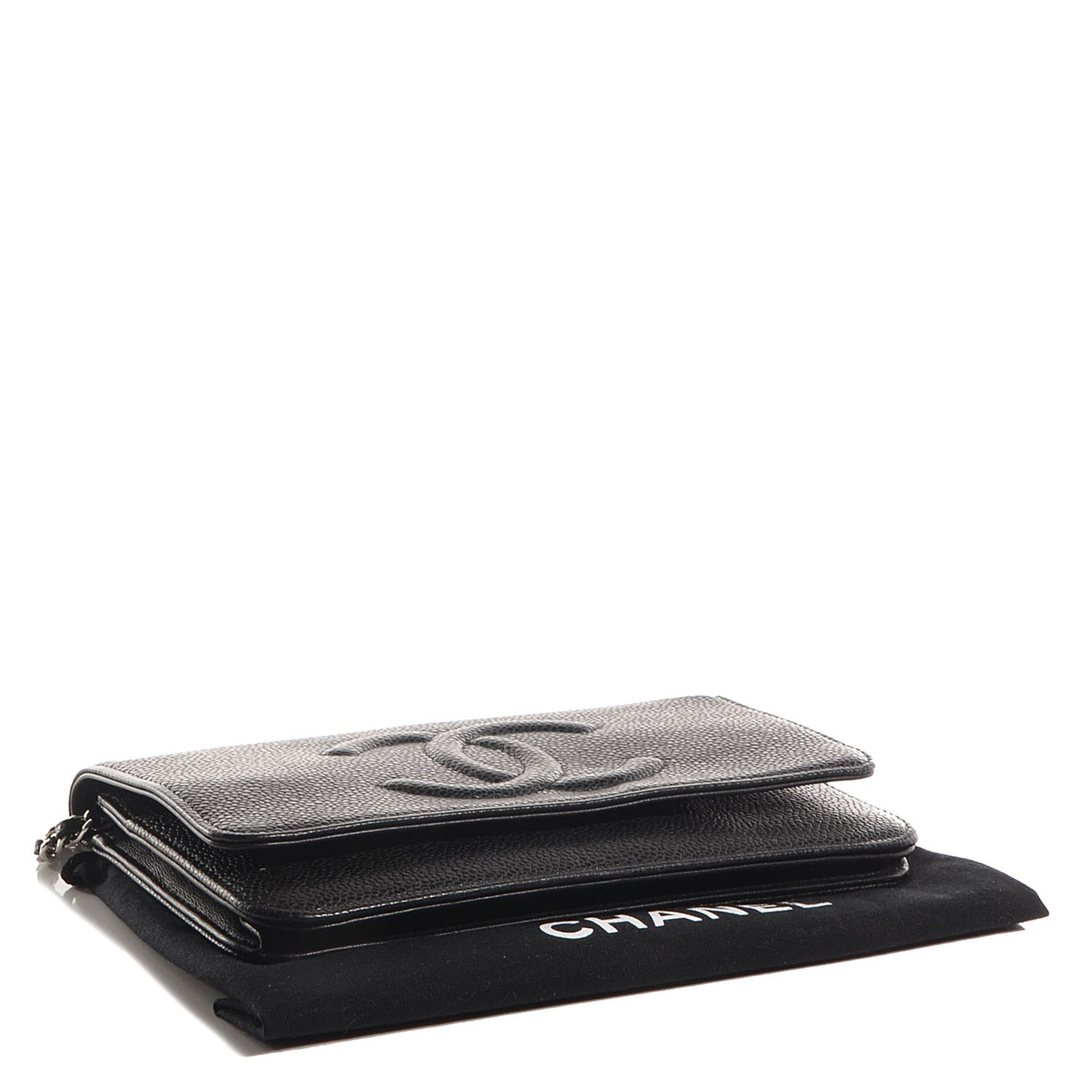 Caviar Timeless CC Wallet on Chain WOC Black