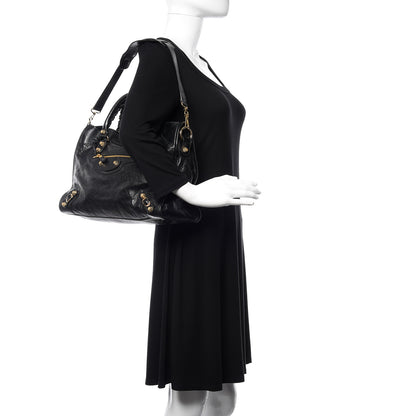 Balenciaga Agneau Giant 12 Gold Hardware City Black 2 of 9