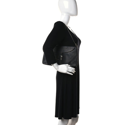 Fendi Calfskin Baguette Black 2 of 17
