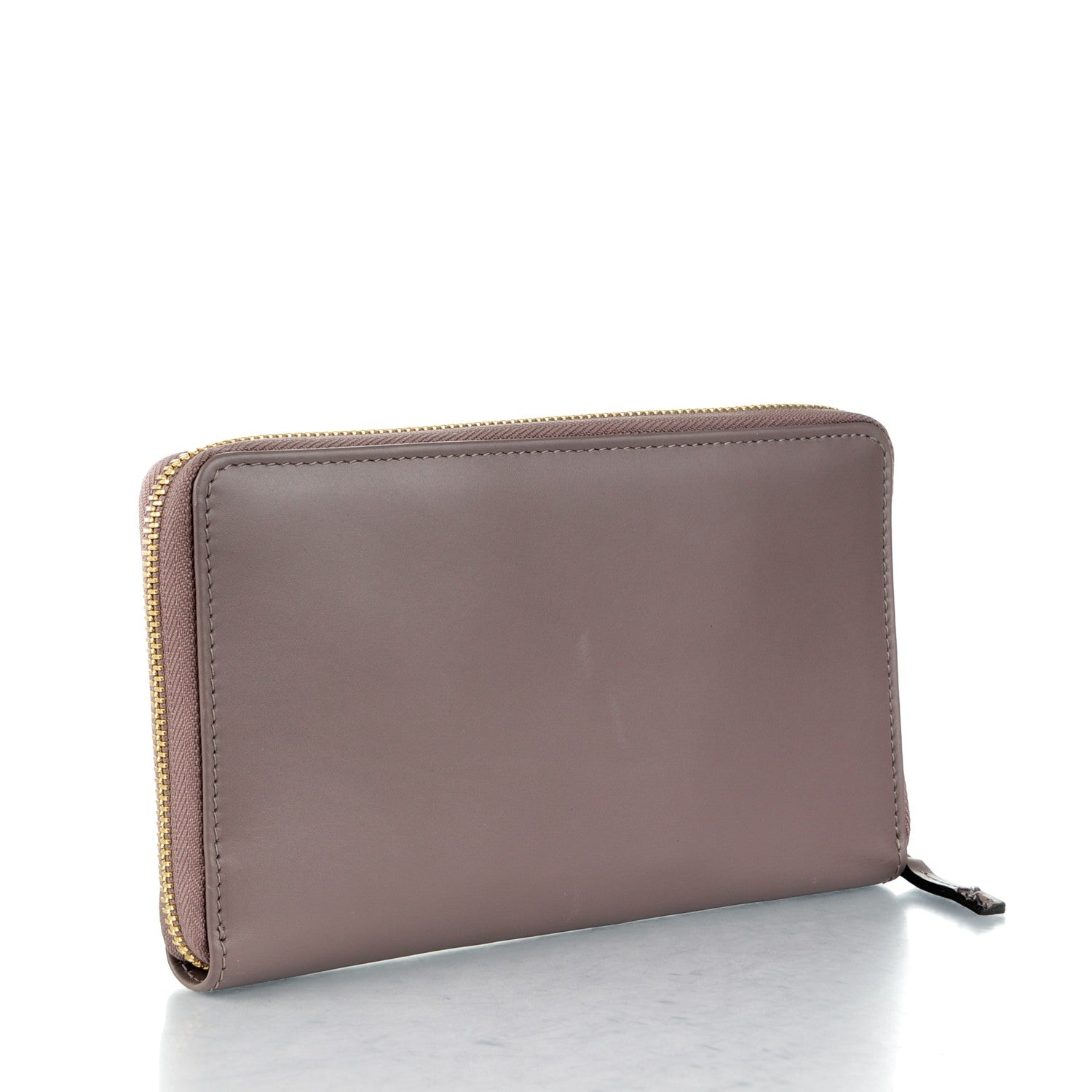 Gucci Smooth Calfskin Zip Around Travel Wallet Light Purple 3 of 8