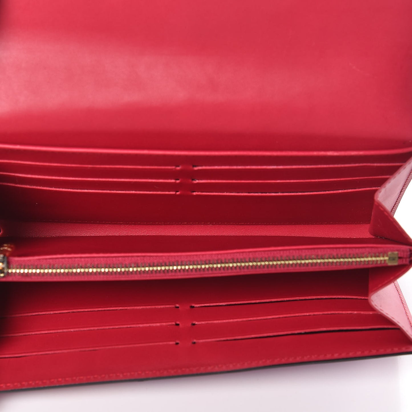 Patent Sweet Monogram Sarah Wallet Rose Indien
