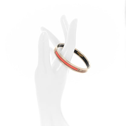 Hermes Enamel Printed Narrow Bracelet 62 2 of 5
