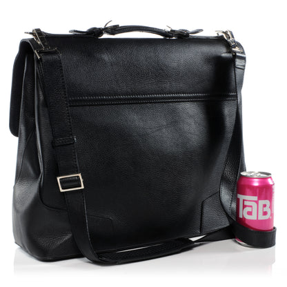 Gucci Leather Briefcase Laptop Bag Black 2 of 7