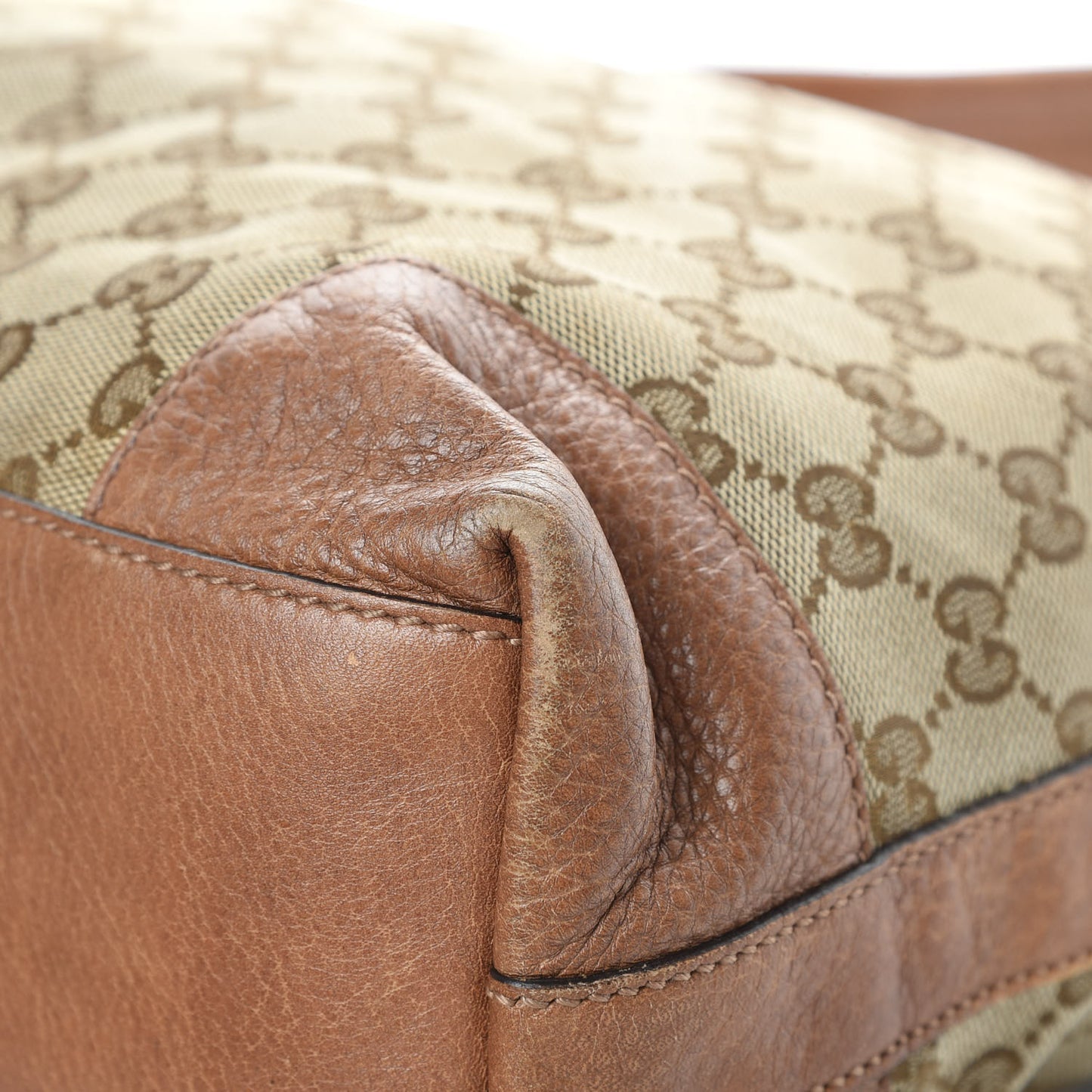 Monogram Old Libeccio Small Miss GG Hobo Beige Ebony Light Brown