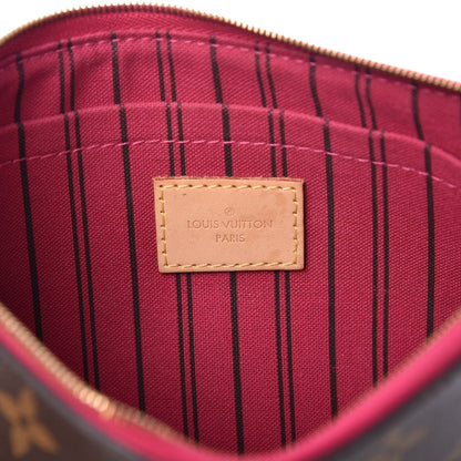 Louis Vuitton Monogram Neverfull MM GM Pochette Pivoine 6 of 10
