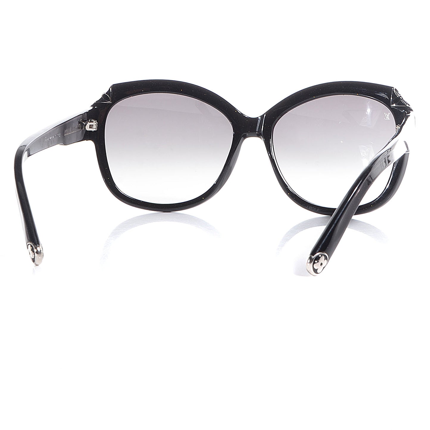 Acetate Hortensia Sunglasses Z0485W Black Glitter