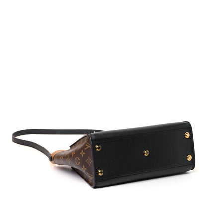 Louis Vuitton Calfskin Monogram On My Side Black 7 of 11