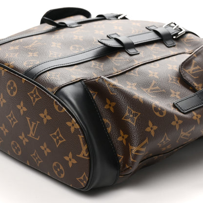 Louis Vuitton Monogram Macassar Christopher PM Backpack 9 of 9