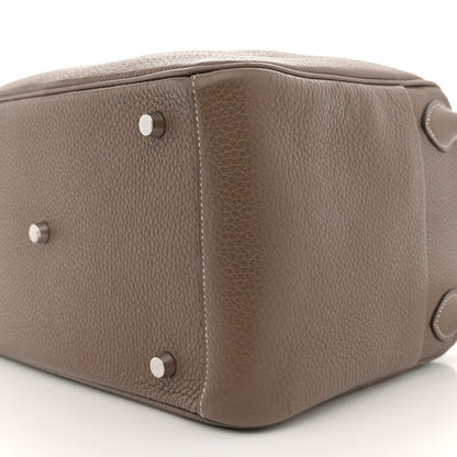 Hermes Taurillon Clemence Lindy 30 Etoupe 9 of 9
