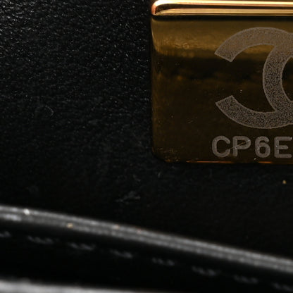 Chanel Lambskin Quilted Enamel CC Waist Bag With Pouch Black 8 of 16
