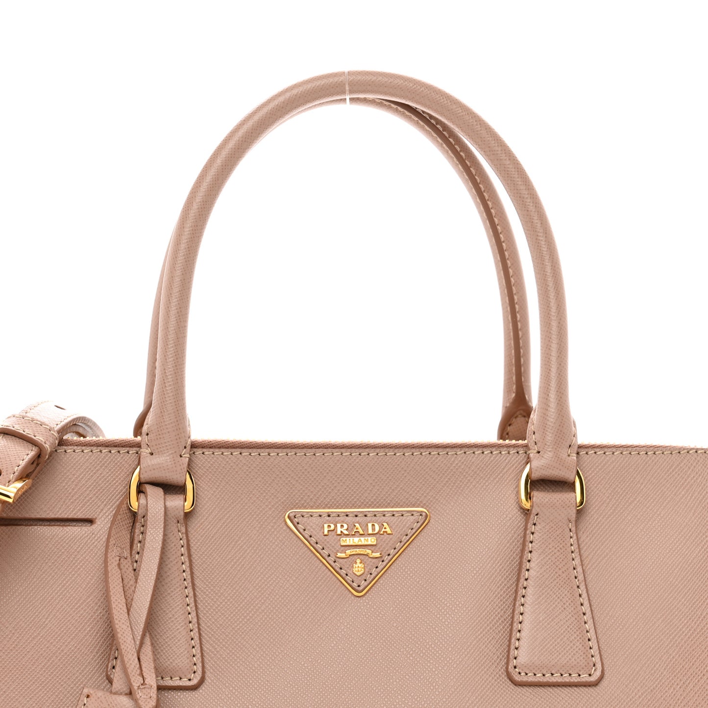 Saffiano Medium Galleria Double Zip Tote Cammeo